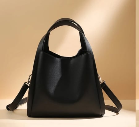 بو الجلود دلو حقيبة الكتف للنساء ، حقائب رسول Crossbody ، حقيبة اليد الكبيرة ، حقائب اليد السوداء ، مصمم العلامة التجارية ، الأزياء