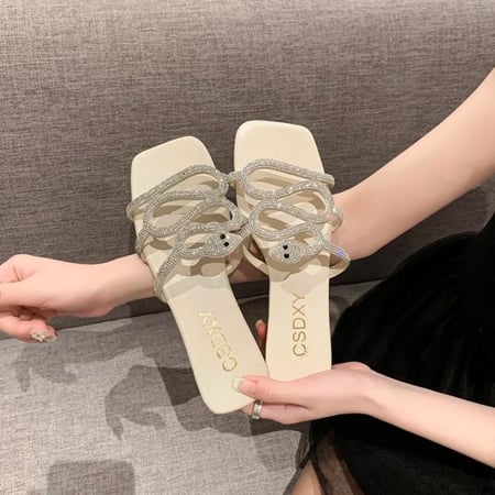 شبشب بكعب مسطح بأصابع مفتوحة للنساء ، شبشب قلاب ، صنادل كاجوال ، أسود ، أبيض ، علامة تجارية مصممة ، موضة ، صيف ، حار