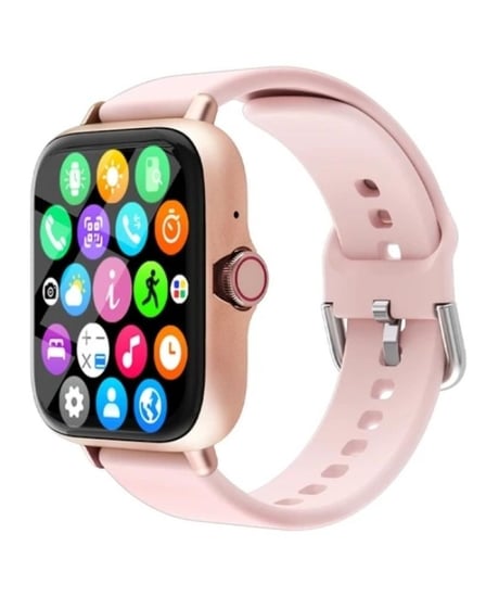 ساعة ذكية مقاومة للماء مزودة برسائل ، عداد للدارج الرياضي ، تنبيهات المعلومات ، الرد على المكالمات ، مراقبة النوم ، آيفون ، أندرويد ، أو"