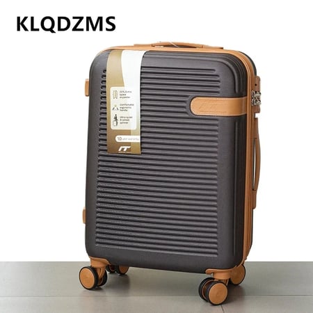 KLQDZMS-حقيبة دوارة مع عجلات ، القيمة المطلقة والكمبيوتر صندوق الصعود ، حقيبة عربة بسعة كبيرة ، 24 "كلمة مرور ، 20" ، 28"