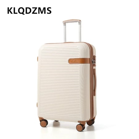 KLQDZMS-حقيبة دوارة مع عجلات ، القيمة المطلقة والكمبيوتر صندوق الصعود ، حقيبة عربة بسعة كبيرة ، 24 "كلمة مرور ، 20" ، 28"