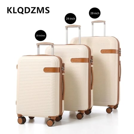 KLQDZMS-حقيبة دوارة مع عجلات ، القيمة المطلقة والكمبيوتر صندوق الصعود ، حقيبة عربة بسعة كبيرة ، 24 "كلمة مرور ، 20" ، 28"