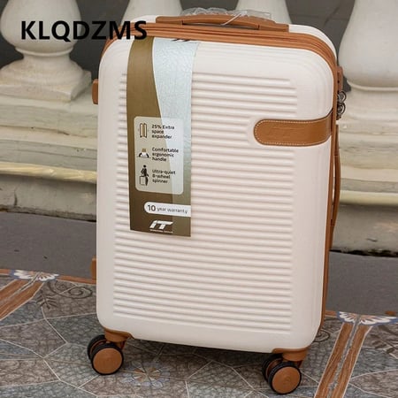 KLQDZMS-حقيبة دوارة مع عجلات ، القيمة المطلقة والكمبيوتر صندوق الصعود ، حقيبة عربة بسعة كبيرة ، 24 "كلمة مرور ، 20" ، 28"