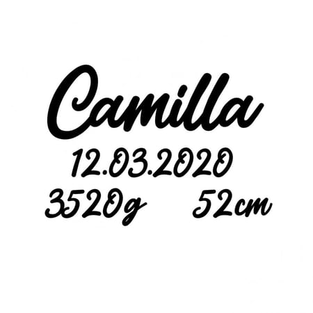 Lauren Necklace - Baby Info