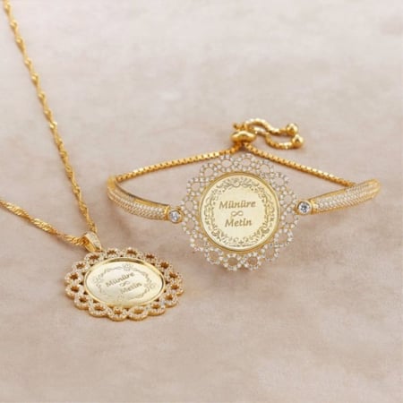 طقم فضة نسائي