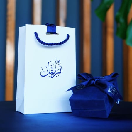 سلسال بالاسم فضة عيار 925 - لون روز - سلسال توليب
