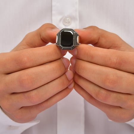 خاتم شبابي فخم - خواتم رجالية فاخرة