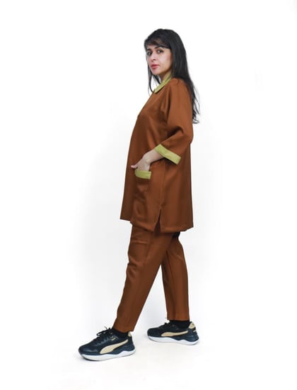 بدلة شغالة قطعتين اثنين موديل 10238