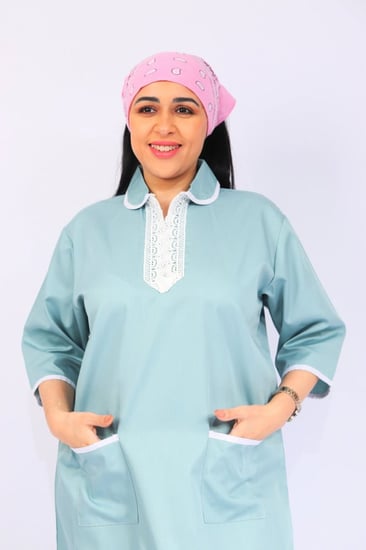 زي عاملات قميص عاملة منزلية قطعة وحدة  موديل رقم 2023