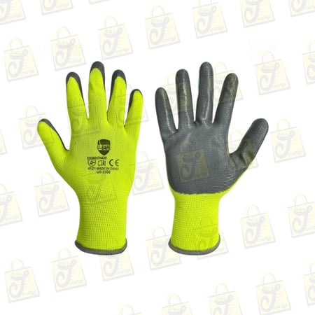 قفازات قماشية لونين مبطن بطبقة نايلون عازلة