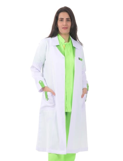 لاب كوت النسيج الماسي