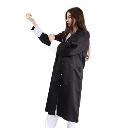 لاب كوت اسود نسائي