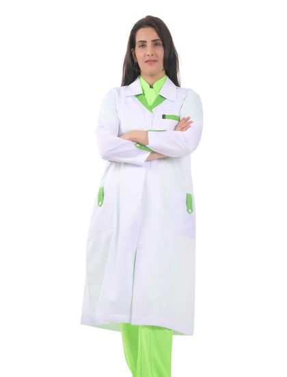 لاب كوت النسيج الماسي