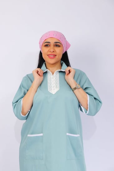 زي عاملات قميص عاملة منزلية قطعة وحدة  موديل رقم 2023