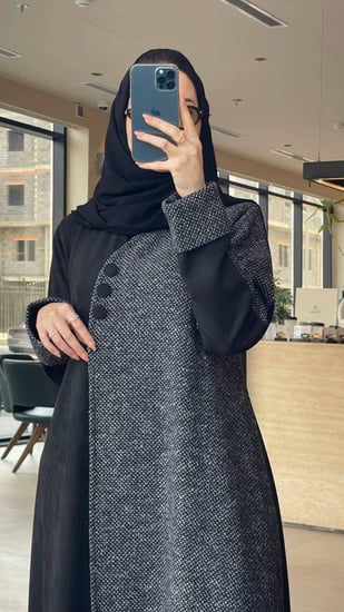 عباية شتويه انيقه