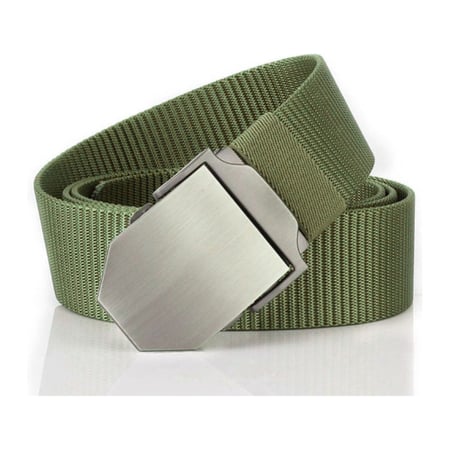حزام رجالي عملي من النايلون المعدني متعدد الألوان