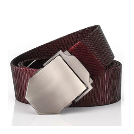 حزام رجالي عملي من النايلون المعدني متعدد الألوان
