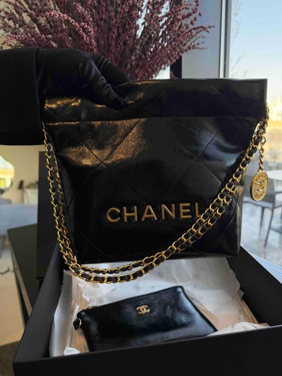 شنطة شانيل الجديدة مع البوكس