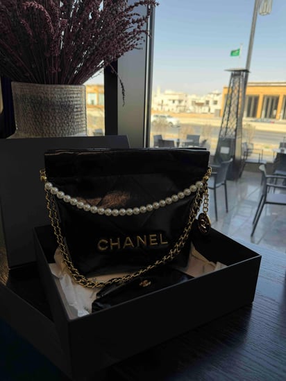 شنطة شانيل الجديدة مع البوكس