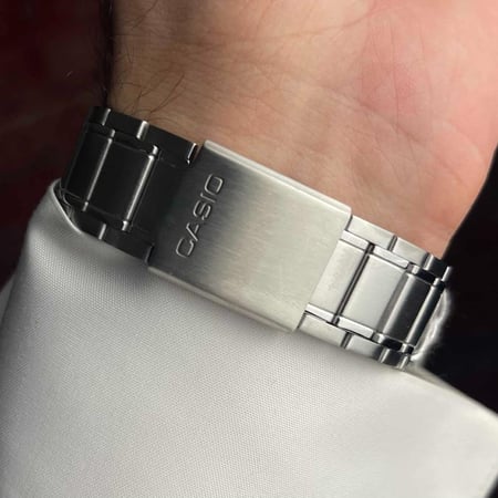 ساعة كاسيو فضي | MTP-V300D-7AUDF