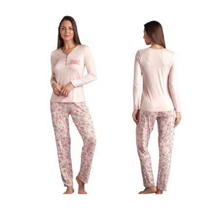 بيجامة حرف v من Gizzey - 11378