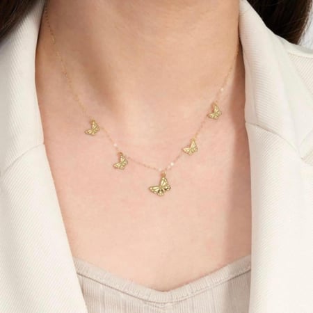 سلسال ذهب عيار 18