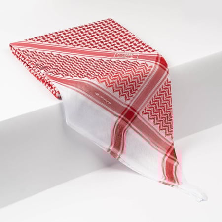 شماغ البسام شلش سنوايت انجليزي