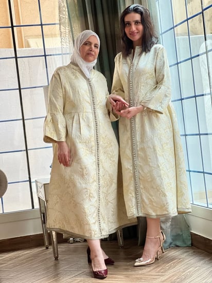 قفطان مغربي اوف وايت مزين بالقفطان رقم 35