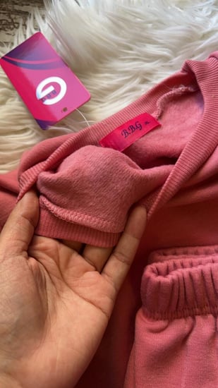 بجامة وردي غامق حرارية عازلة للبرودة تماماً