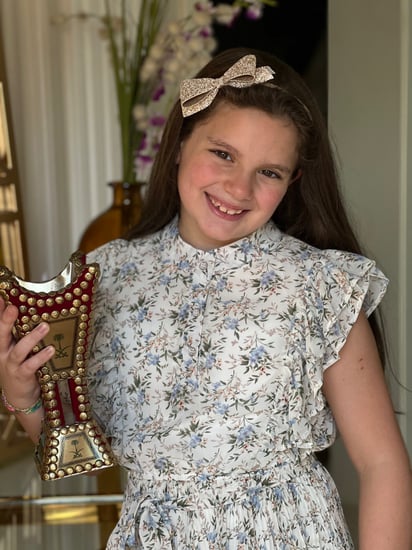 فستان بناتي ابيض مشجر من الاسفل بليسيه رقم 7