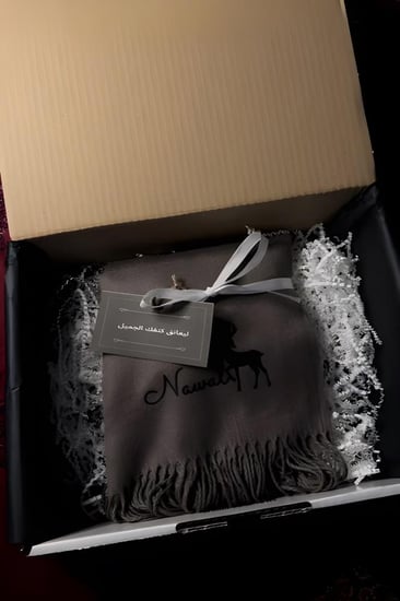 شال شتوي أنيق بالاسم