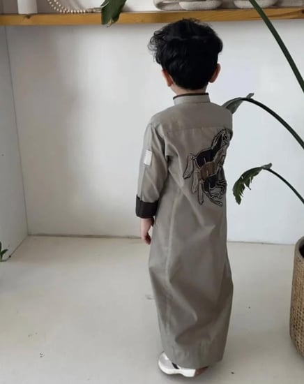 ثوب الاحصنة بتصميم أنيقة