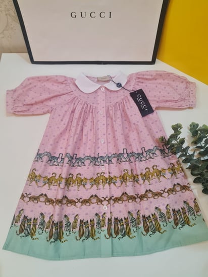 فستان بناتي أنيق جدا بتفاصيل جميله