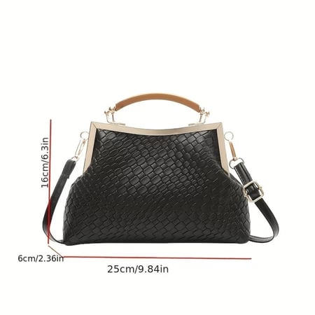 حقيبة كروس أنيقة | تصميم فاخر منقوش_بعدة الوان