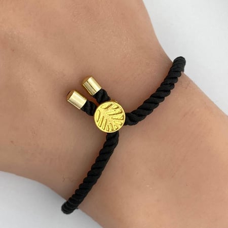 إسوارة قيطان ذهب عيار 18 الوزن 0.05 جرام