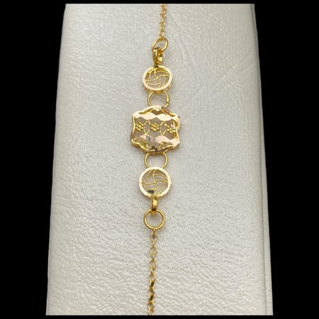 طقم ذهب عيار 21 الوزن 19.33 جرام