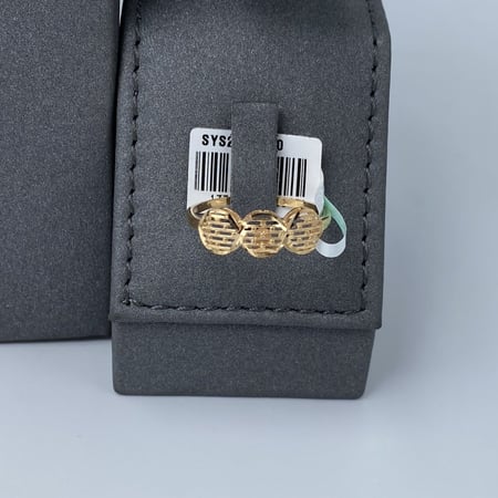 طقم ذهب عيار 21 الوزن 16.8 جرام