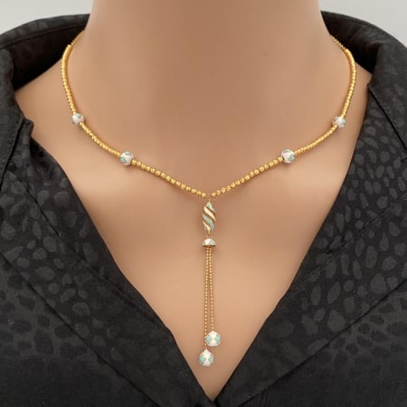 سبحة ذهب عيار 21 بتفاصيل راقية الوزن 10.96 جرام