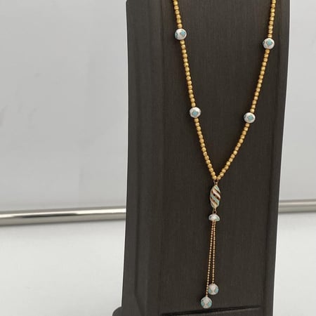 سبحة ذهب عيار 21 بتفاصيل راقية الوزن 10.96 جرام