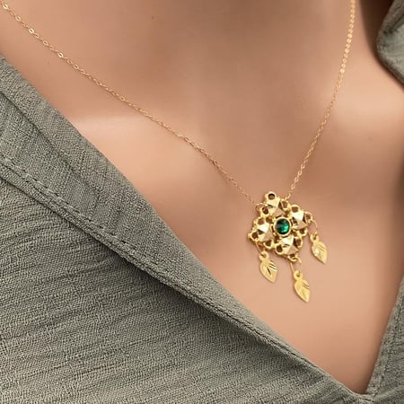 عقد ذهب عيار 21 الوزن 1.26 جرام