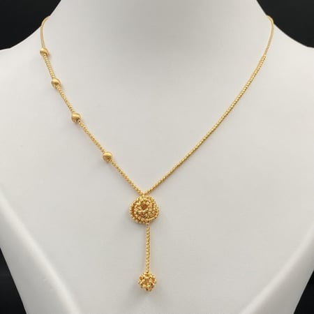 سبحة ذهب عيار 21 الوزن 12.05 جرام