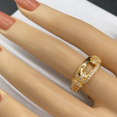 إسوارة و خاتم  ذهب عيار 21 الوزن 14.84 جرام