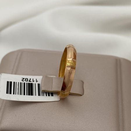 دبله ذهب عيار 21 الوزن 1.09 جرام