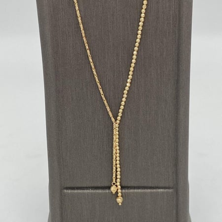 سبحة ذهب عيار 18 تعكس جمالك الداخلي الوزن 4.6 جرام