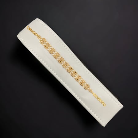 إسوارة ذهب عيار 21 الوزن 5.42 جرام