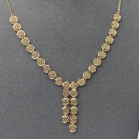 طقم ذهب عيار 21 الوزن 16.8 جرام