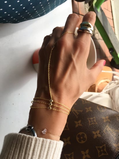 اسورة كف زركون فضة عيار 925