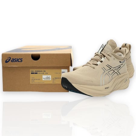 ASICS Gel-Nimbus 26 'Feather Grey Black' 1011B794-021