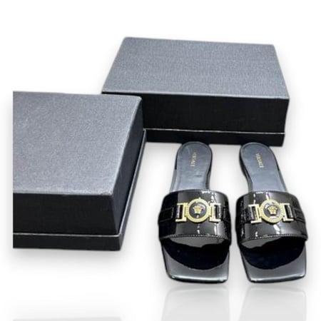 حذاء فيرزاتشي سليبر نسائي   - Versace Shoes Slippers  Women's