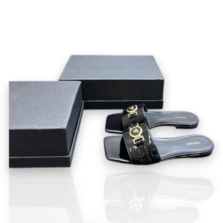 حذاء فيرزاتشي سليبر نسائي   - Versace Shoes Slippers  Women's